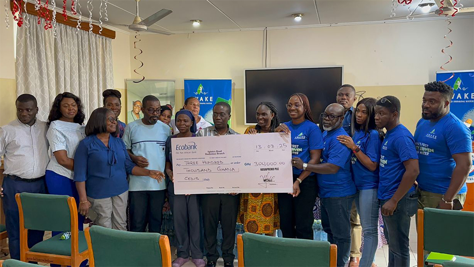 Ghana’s Hearts Beat Stronger with Awake – ₵300,000 Donation to Cardiothoracic Centre